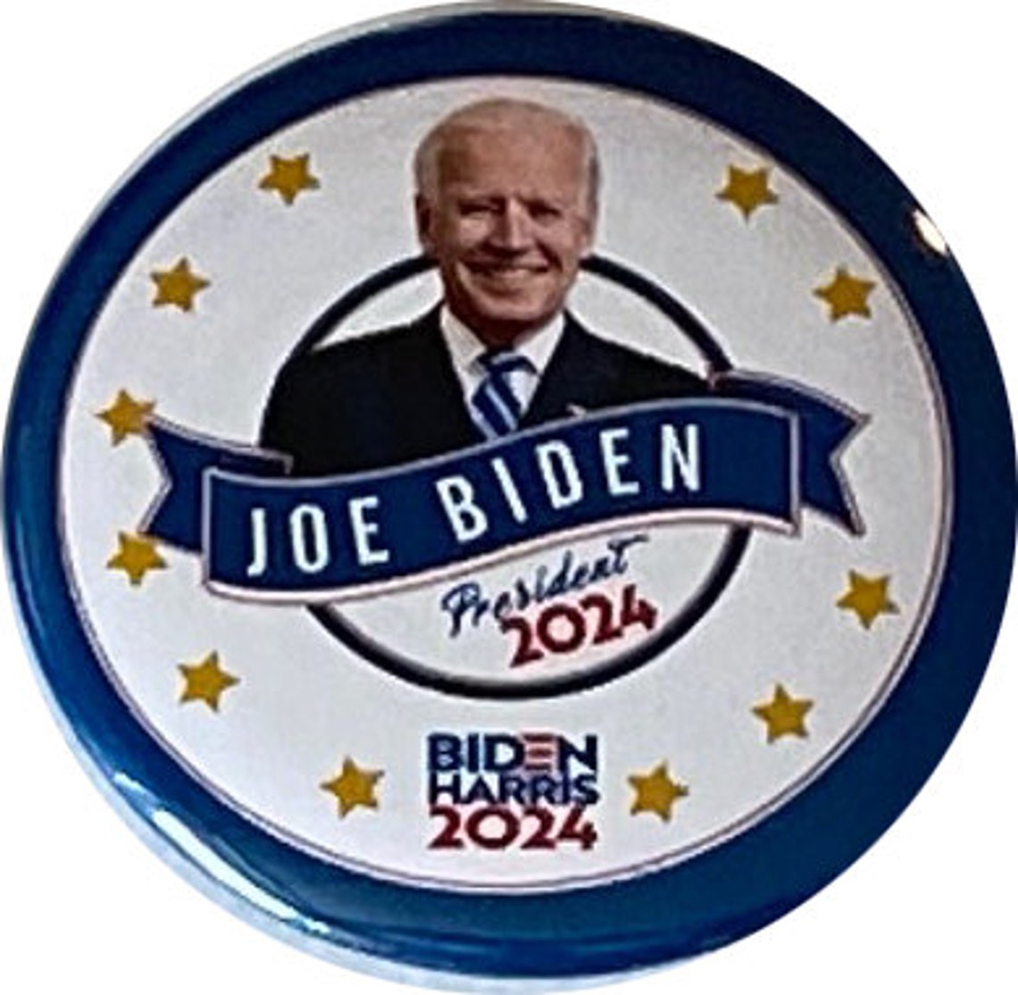 Joe Biden 2024 Buttons Reelect Joe Biden for President Set of 8 Pins 2