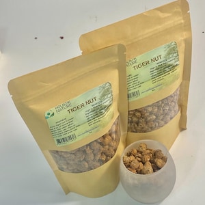 Tiger Nuts: High Fiber, Digestive Health,  etc 6oz)