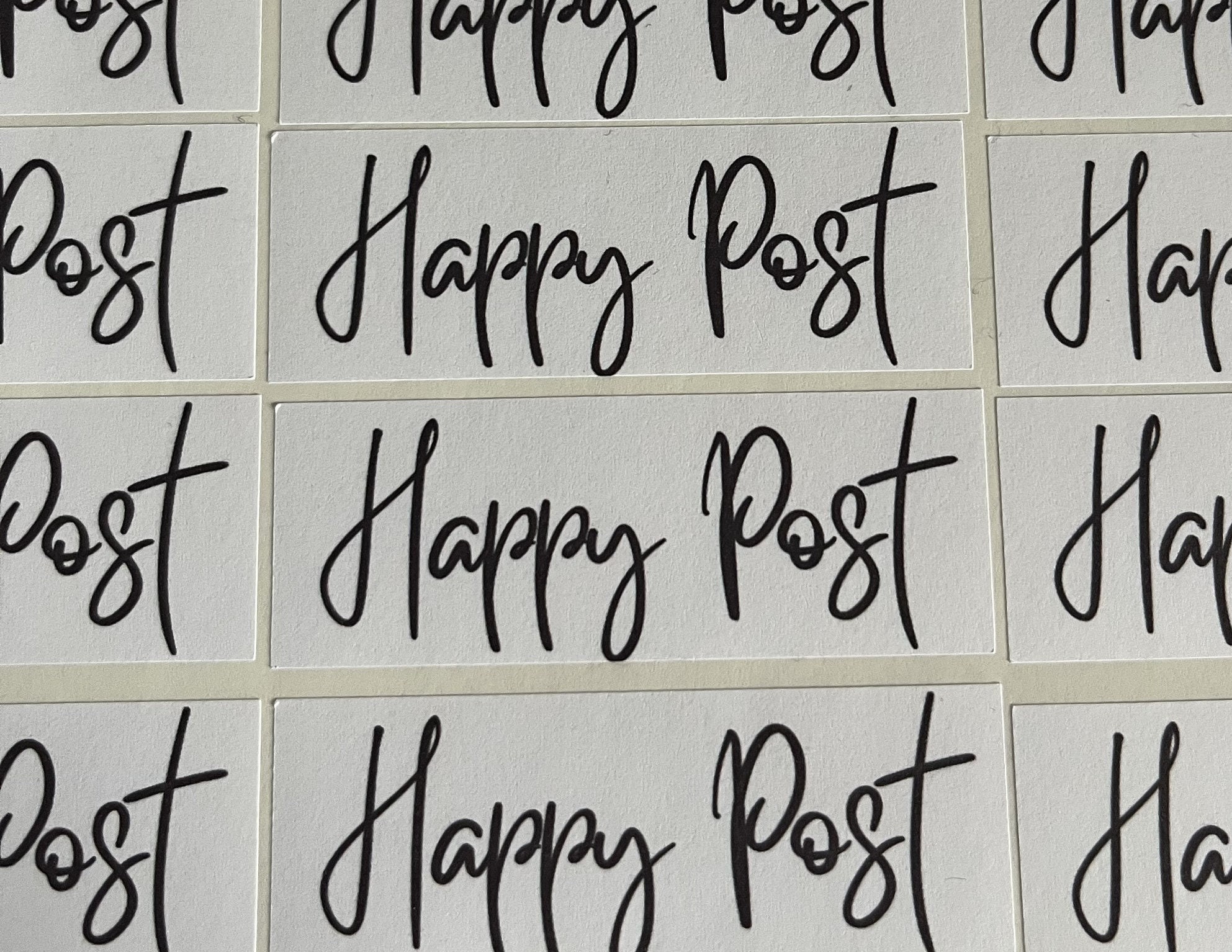 Happy Post Stickers, Labels for Envelopes, Postage Thank You Sticker ...