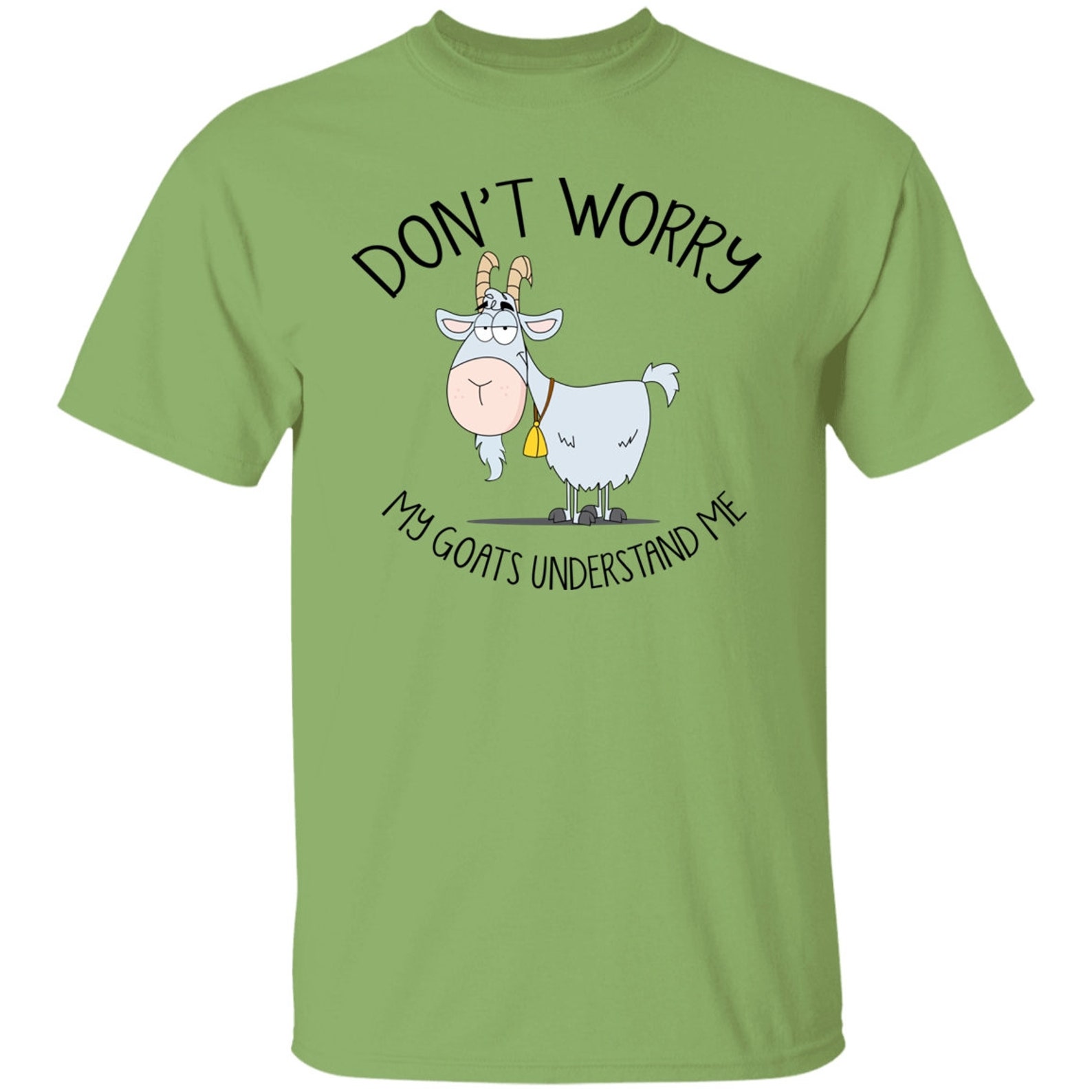 Sarcastic Goat T Shirt Goats Lover Goat Tshirt Goat Tee Crazy Etsy