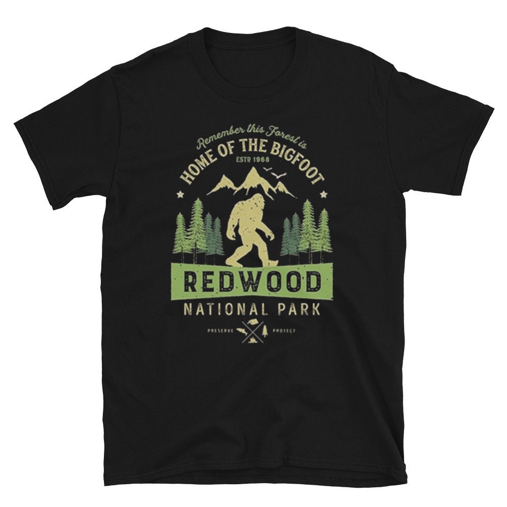 Home of the Bigfoot Redwood National Park / Camping / | Etsy