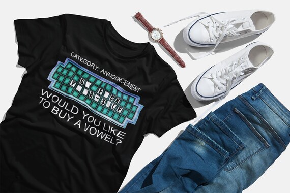 Funny Wheel Of Fortune Theme Would You Like To Buy A Vowel Etsy Funny Wheel Of Fortune Theme Would You Like To Buy A Vowel Etsy