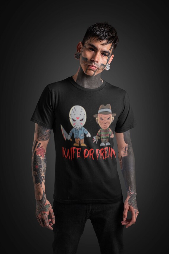Knife Or Dream Trick Or Treat Halloween Horror Psychos Best Etsy