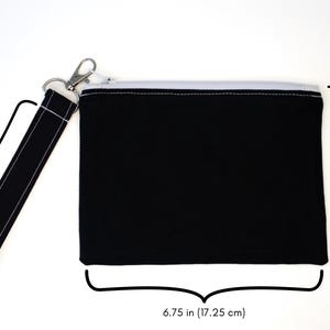 Mickey and Minnie Mouse Gray Clutch Handbag with Wristlet image 4