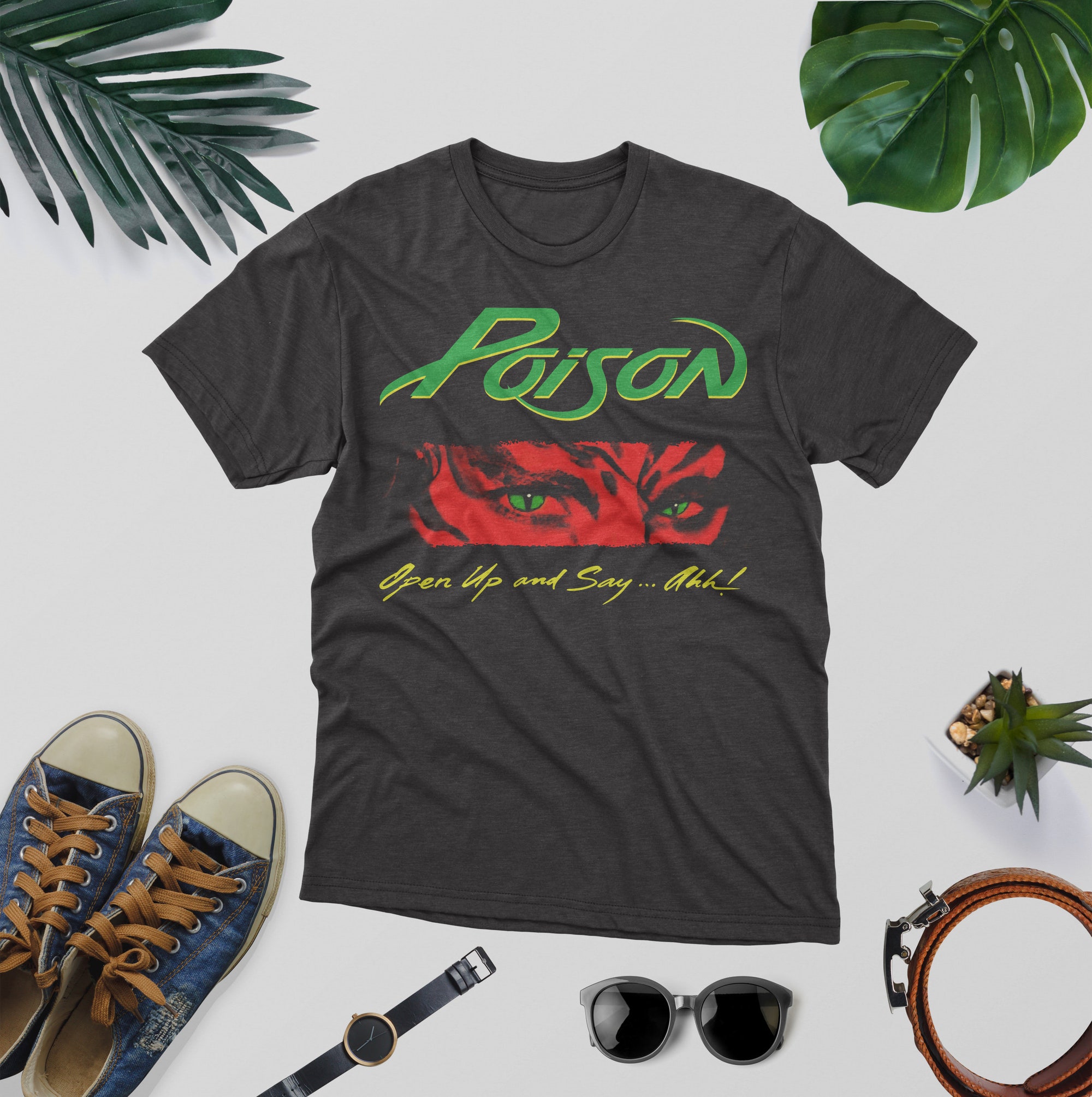 Discover Gift T-Shirt. Poison Open Up and Say ahh Vintage Shirt