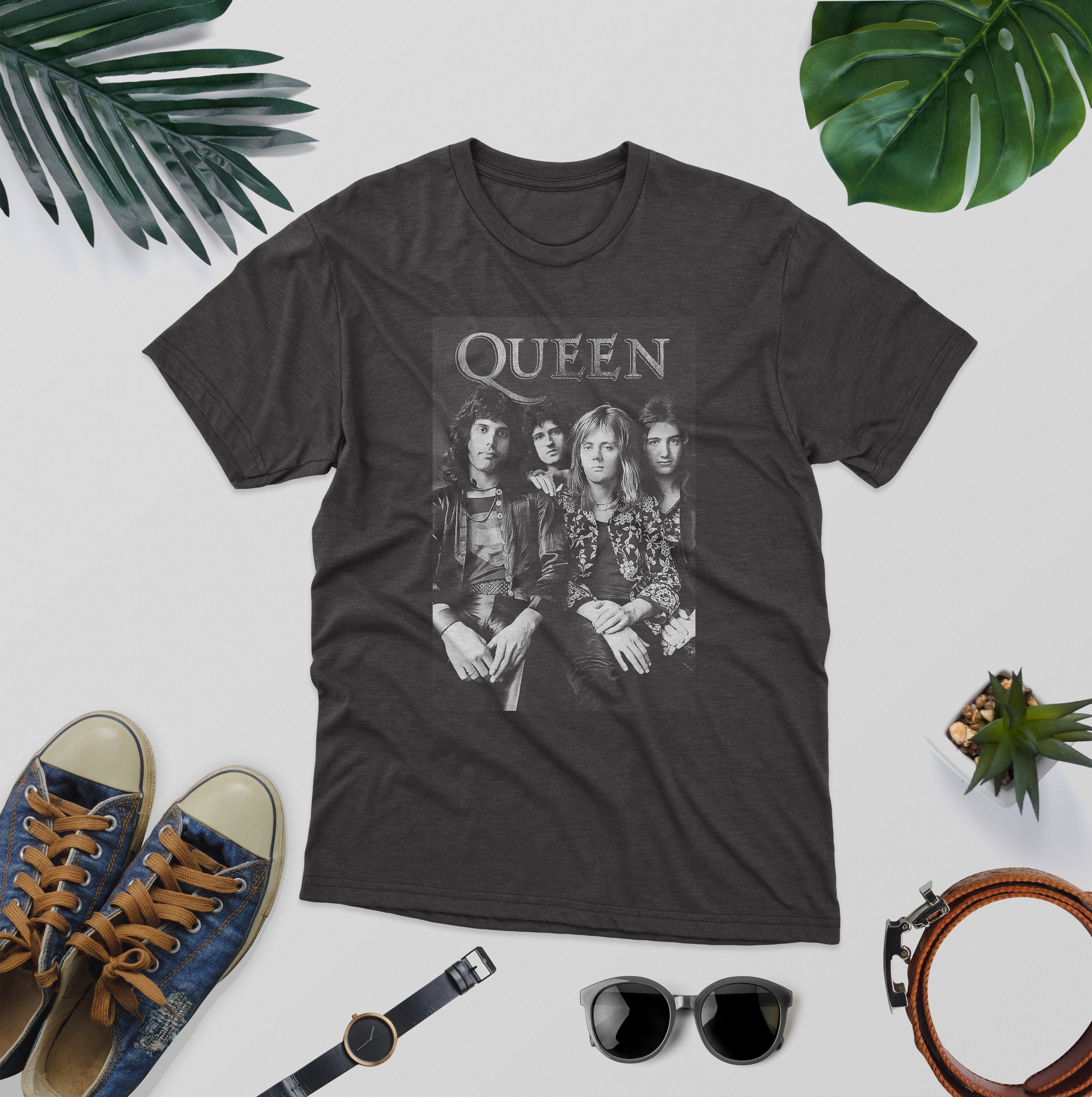 Discover Queen Musik Band T-Shirt