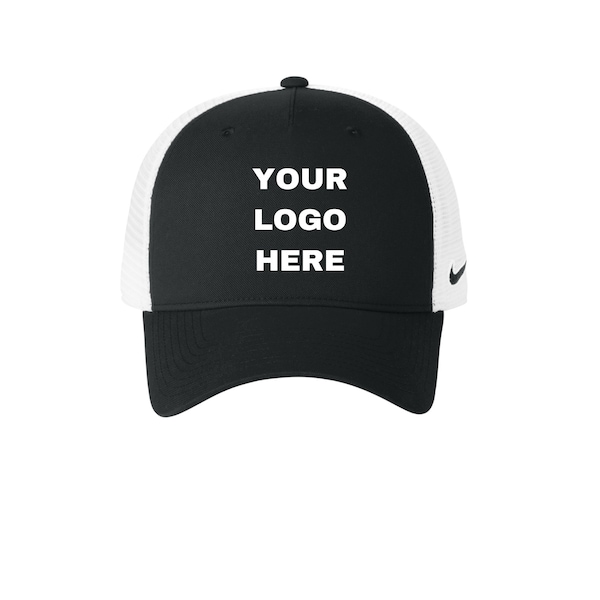 Custom Nike Trucker Hat with embroidered logo