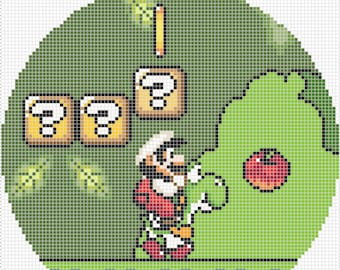 Super Mario World Cross Stitch - Yoshi's Island 2 PDF Download