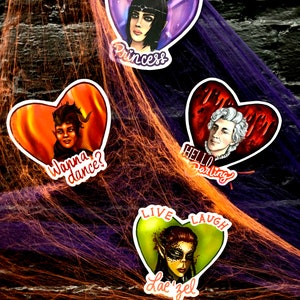 Baldur&#39;s Gate 3 BG3 DND Stickers - Astarion, Karlach, Shadowheart, Lae&#39;zel