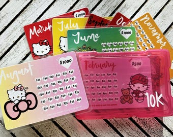 Hello Kitty Savings Challenge, 12 Month Mini Savings Box
