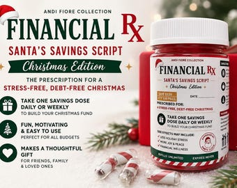 FINANCIAL RX: Santa's  Savings Script– Christmas Edition