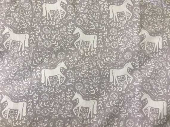 grey cot sheet
