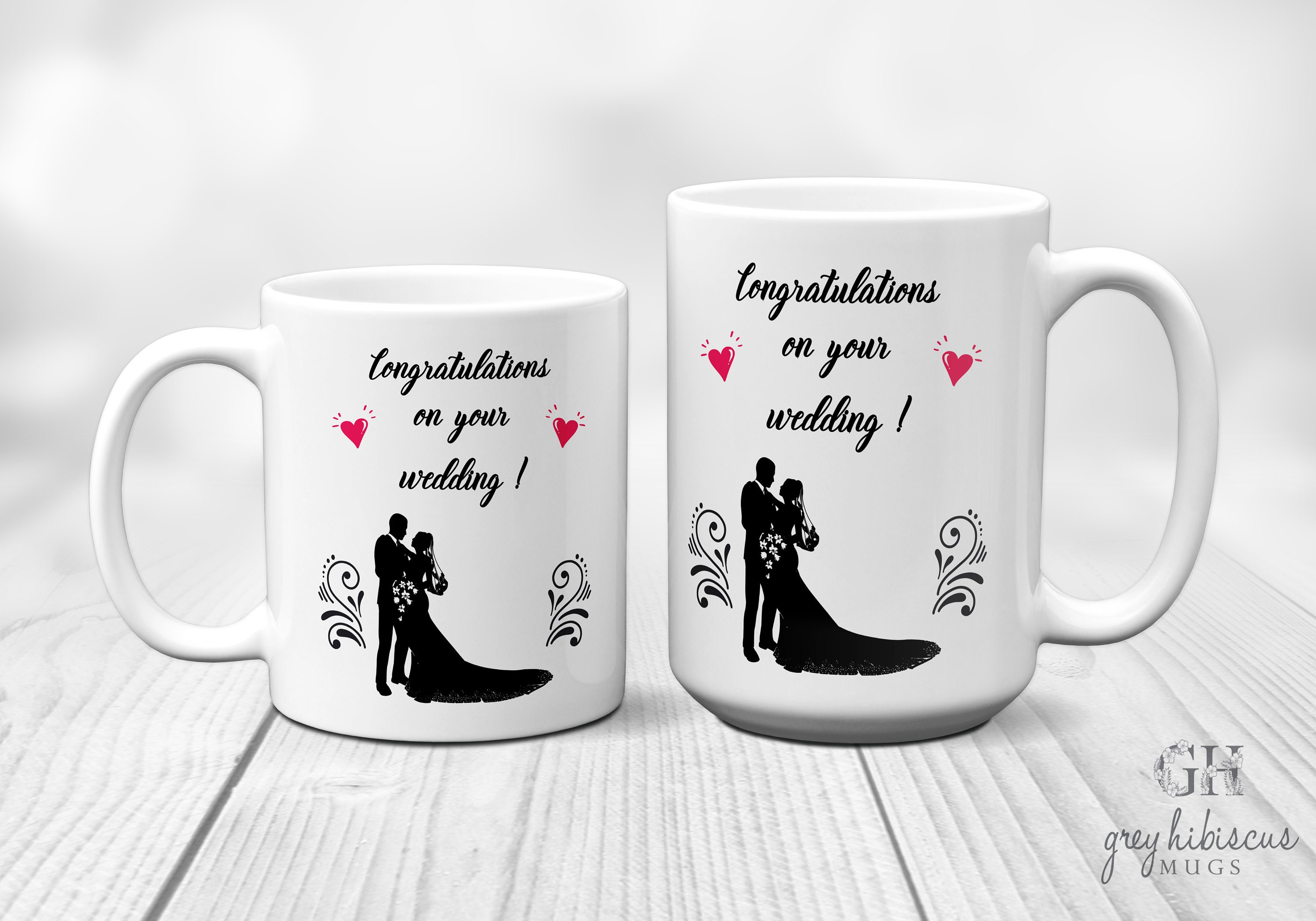 Congratulations On Your Wedding Mug, Best Friend Gift,Wedding Gift, Wedding  Mug,Gift For Her, Gift For Him,Coffee Mug,Coffee Mug Gift