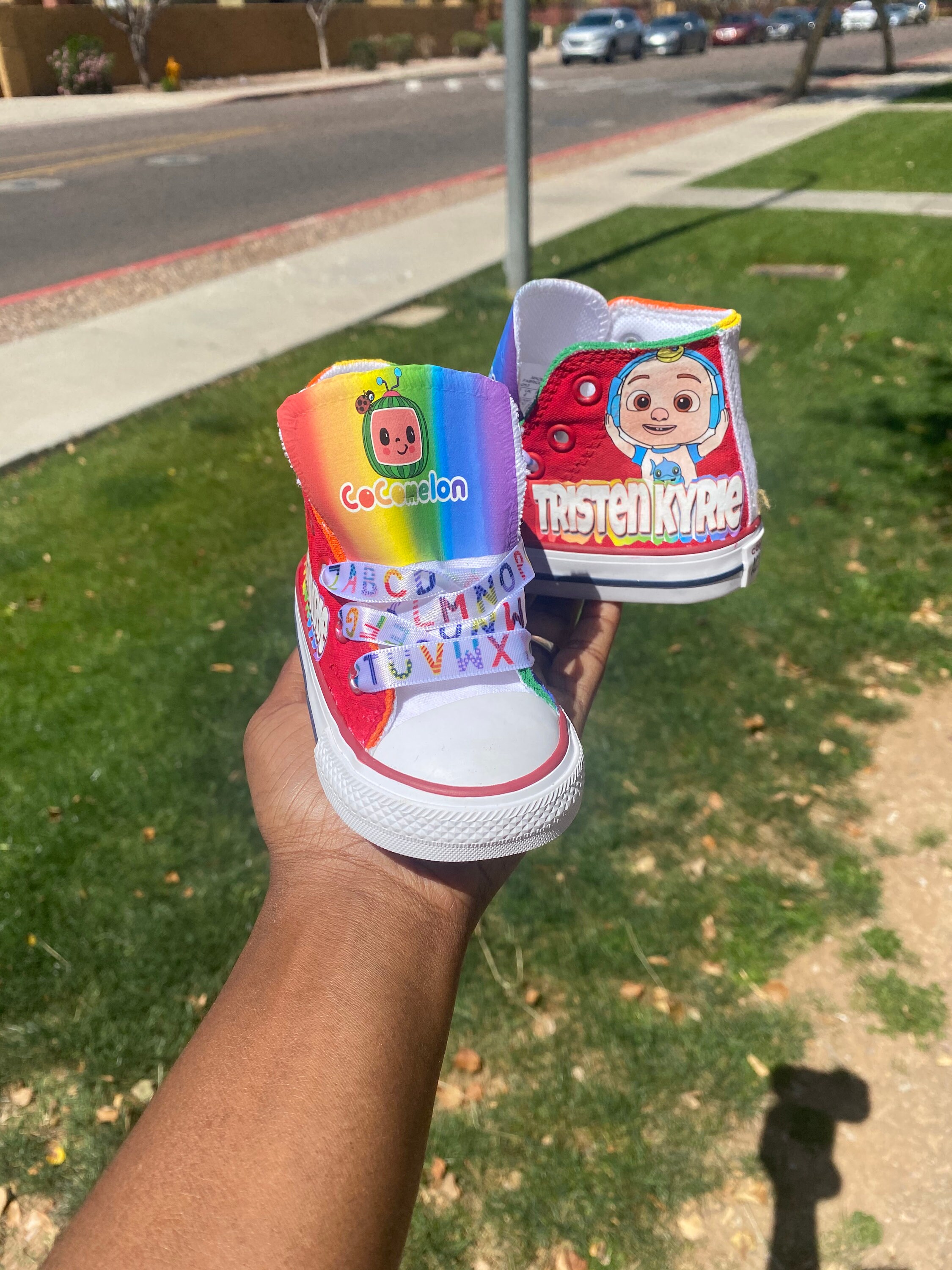 custom cocomelon shoes