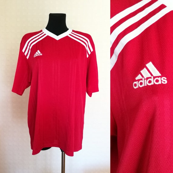 red adidas trackies
