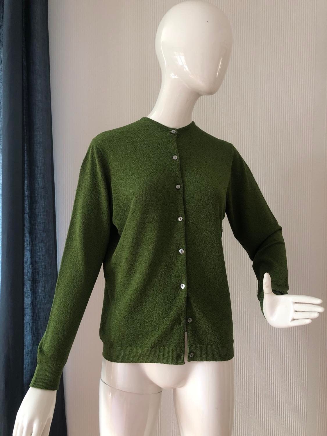 Cardigan Pearl Button - Etsy