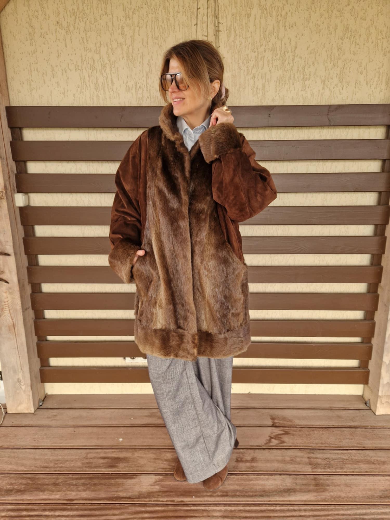 Mink Bomber Jacket - Etsy