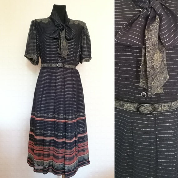 black and gold summer dress