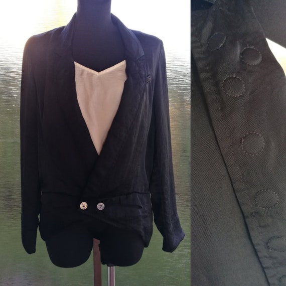 black party cardigan
