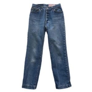 Vintage Levi’s 501 Jeans USA Made 70s 80s Medium Wash Straight Leg Button Fly