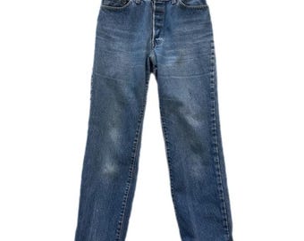 Vintage Levi’s 501 Jeans USA Made 70s 80s Medium Wash Straight Leg Button Fly