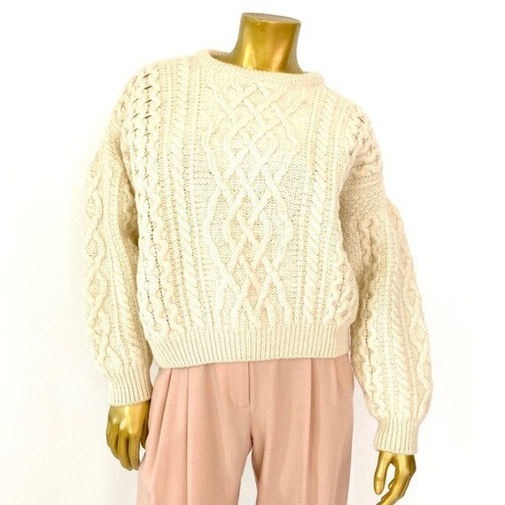 VINTAGE JUMPERS pure new wool pullover sweater siz