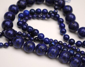 32x27mm Natural Lapis Lazuli Chacker Cut Briolette 5 Pcs of 199Cts Genuine Lapis Lazuli Hand Polished Jewelry Making Gemstone #SKU4871
