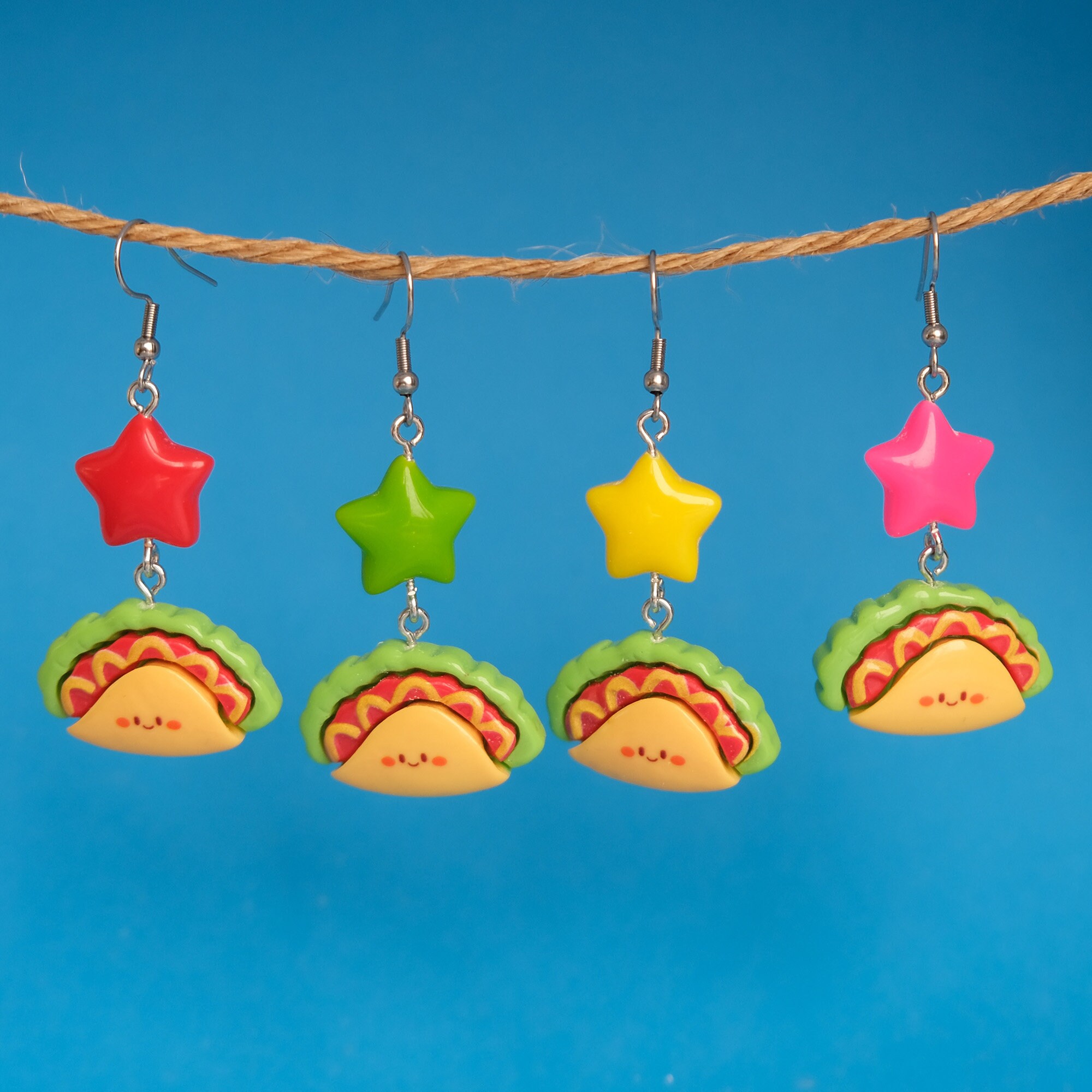Taco Megastars earrings