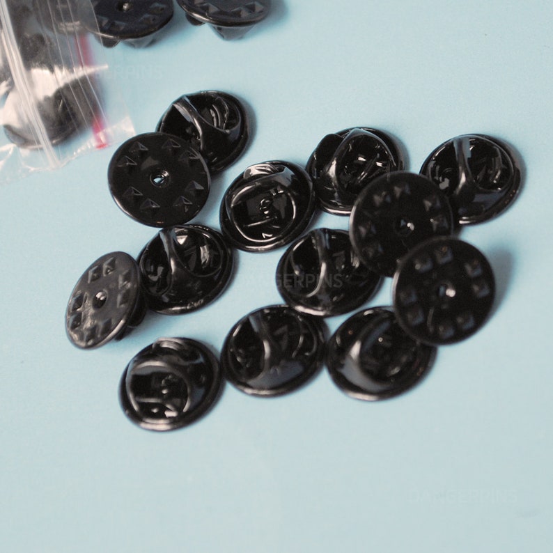 50 Pin backs tacks and clips jewellery making D.I.Y Gold Etsy