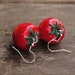 Fresh juicy Tomato earrings 