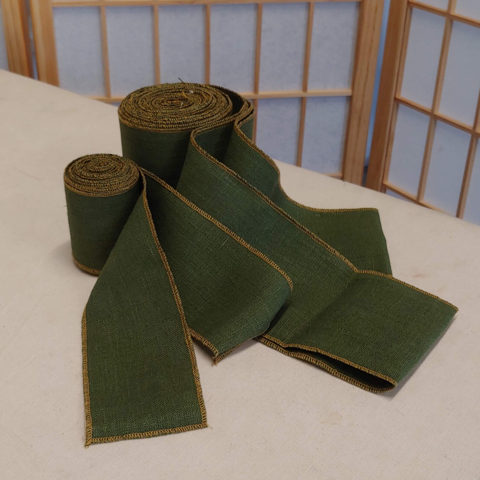 Linen arm and leg wraps Etsy