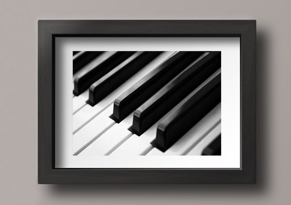 Muziek Kunst Zwart Wit Fotografie Monochromatische Kunst Etsy