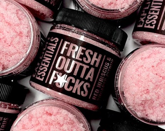 Fresh Outta F*cks Sugar Scrub, Gifts For Her Under 20