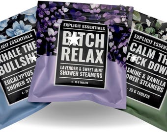 Aromatherapy Shower Steamer Gift Set: Self Care Birthday Gifts