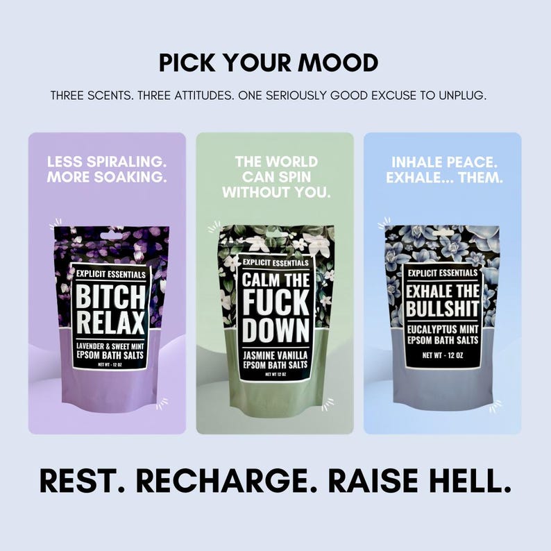 Self Care Gift Set, Bath Salts, Trending Now, Care Package For Her image 6
