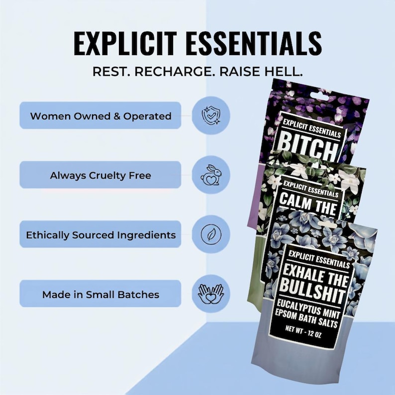 Self Care Gift Set, Bath Salts, Trending Now, Care Package For Her image 4