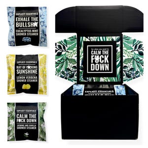 Self Care Gift Box: Aromatherapy Shower Steamers