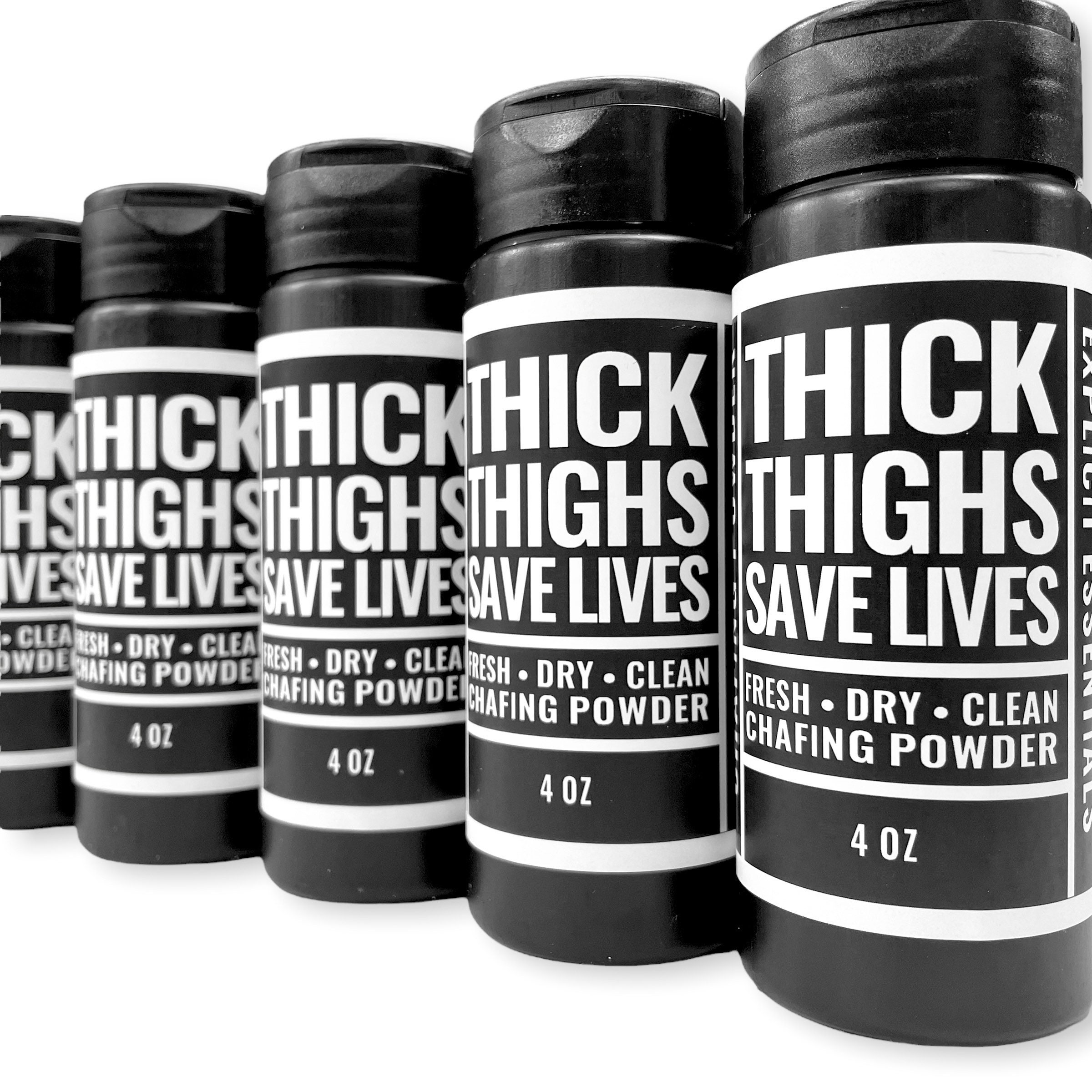 Thick Thighs Save Lives Thigh Chafing Powder Deodorant Etsy