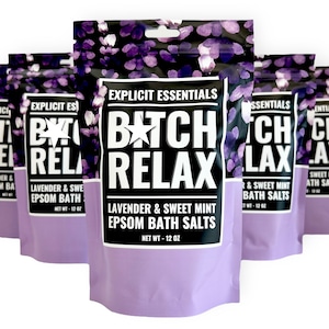 Gifts For Mom, Lavender Bath Salts, Self Care Gift For Mom, Mothers Day Gift Idea