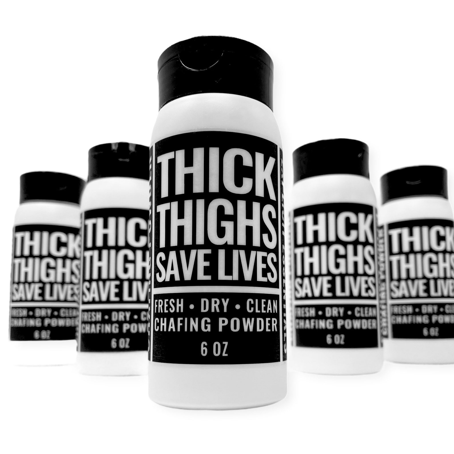 Thick Thighs Save Lives Thigh Chafing Powder Deodorant Etsy