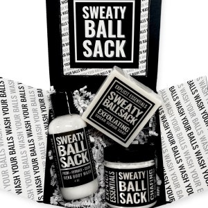 Care Package For Him, Sweaty Ball Sack Gift Set image 5