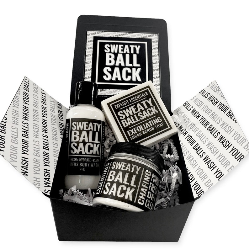 Care Package For Him, Sweaty Ball Sack Gift Set image 10