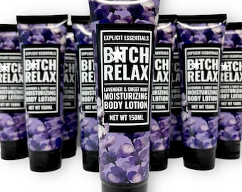 Lavender Mint Body Lotion, Birthday Self Care Gift