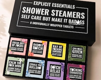 Shower Steamer Gift Box Set, Self Care Gift For Her, Spa Gift For Women