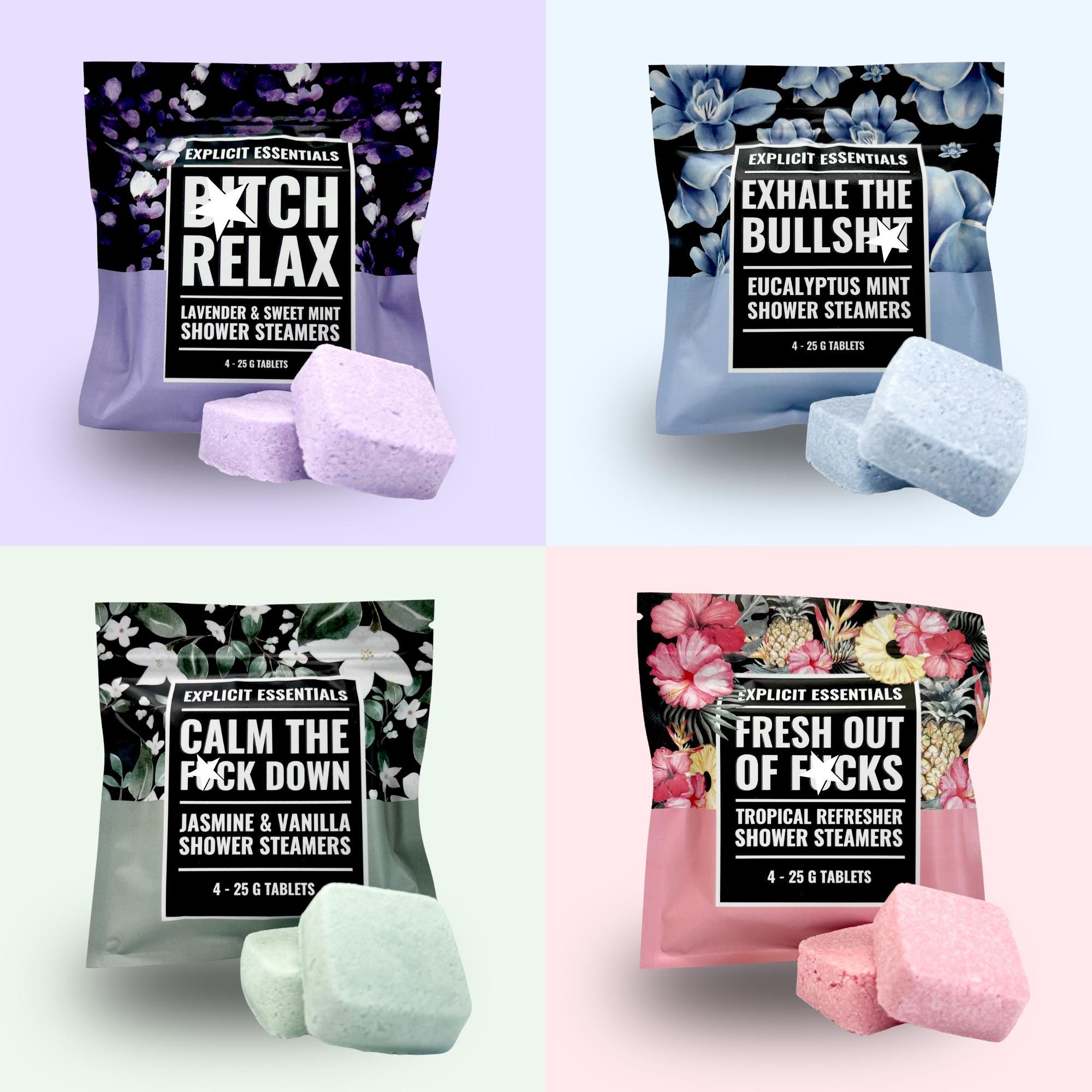 Self Care Package, Shower Steamers, Birthday Gift For Best Friend