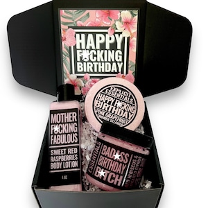 Happy Birthday Gift Box For Women, Birthday Gift For Woman