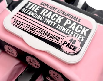 3 Pack Wet Wipes, Moist Towelettes, Funny Gift For Women, Self Care Gift For Her, Underboob Sweat Wipes