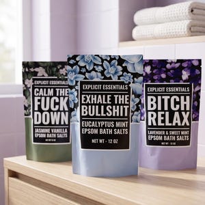 Self Care Gift Set, Bath Salts, Trending Now, Care Package For Her image 2