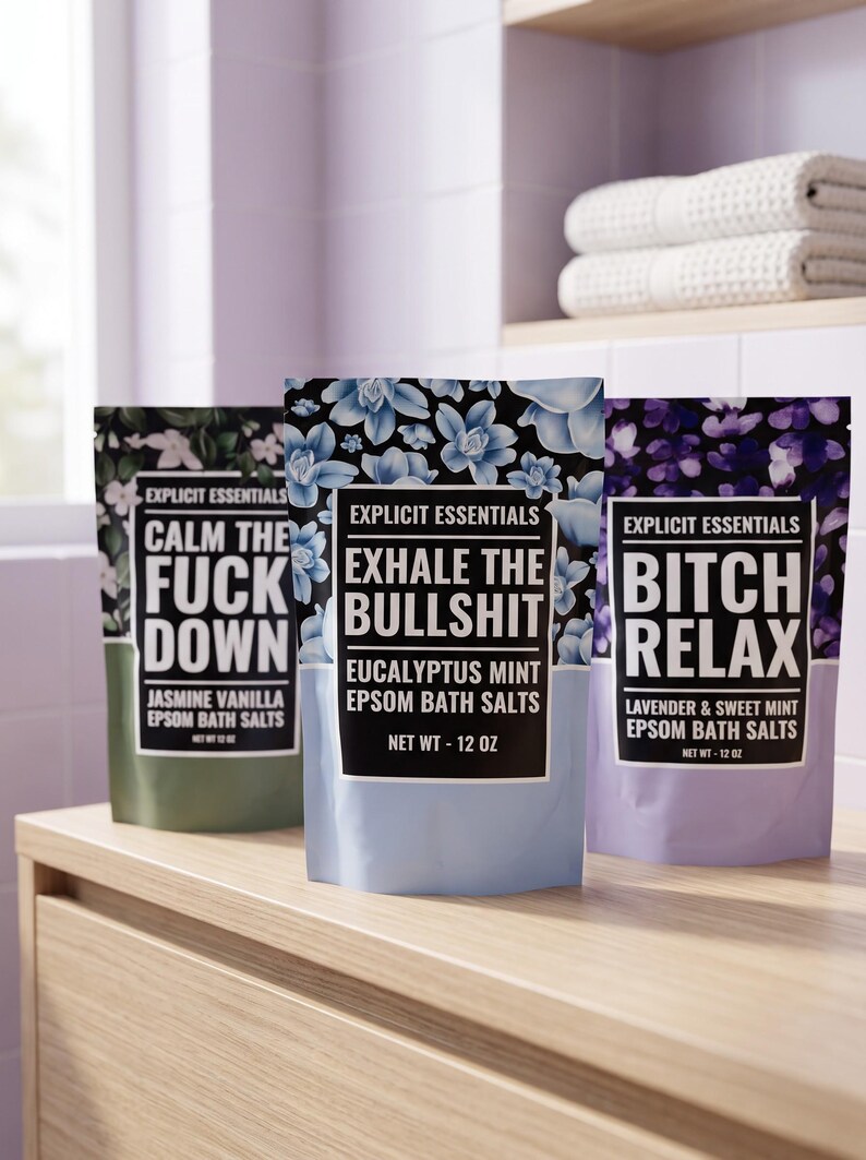 Self Care Gift Set, Bath Salts, Trending Now, Care Package For Her image 2