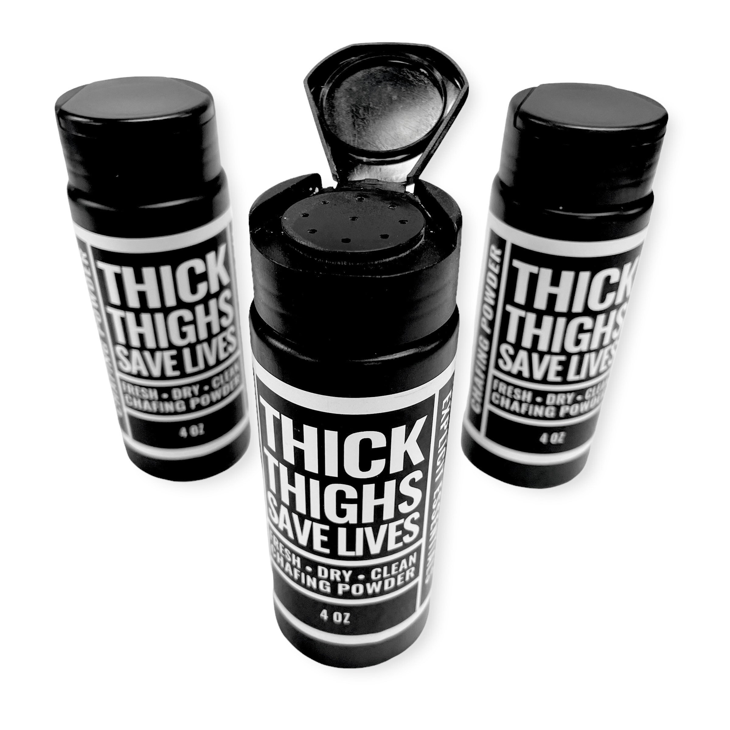 Thick Thighs Save Lives Thigh Chafing Powder Deodorant Etsy